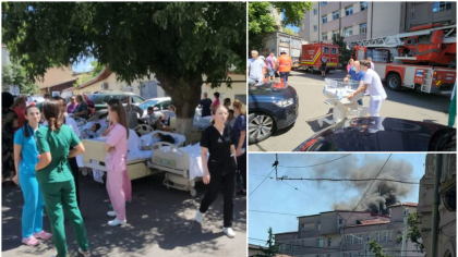 Incendiu la Maternitatea Cuza Vodă din Iași! A fost activat Planul Roșu de Intervenție. Personalul, mamele și bebelușii, evacuați