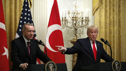 Apel telefonic „productiv” între Trump și Erdogan despre războiul din Ucraina