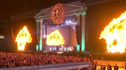 Concert incendiar făcut de artiştii G-Eazy şi Tyga la Festivalul IntenCity din Craiova: "Am fost uimit de mărimea scenei"