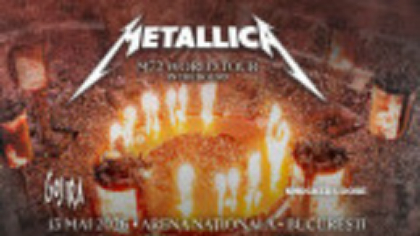 METALLICA M72 WORLD TOUR la București pe 13 mai 2026