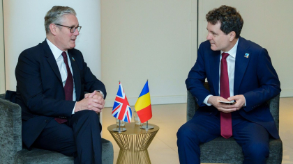 Summitul NATO de la Haga. Nicușor Dan, întâlnire bilaterală cu premierul britanic