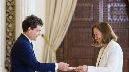 Angela Ganninger a preluat oficial mandatul de ambasadoare a Germaniei în România