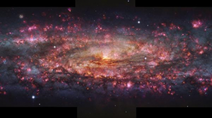Astronomii au obținut cea mai detaliată imagine a unei galaxii, în mii de culori. Fotografia e uimitoare