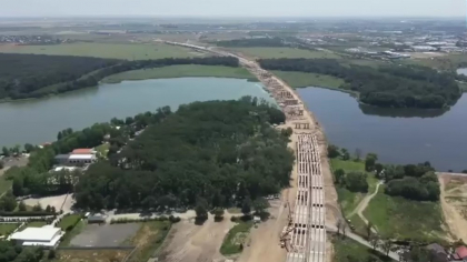 Construcția lotului 4 al A0 Nord a trecut de 70%. Când ar putea fi gata autostrada