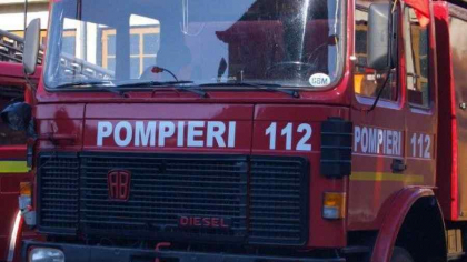 Comuna 1 Decembrie nu se mai vede de fum