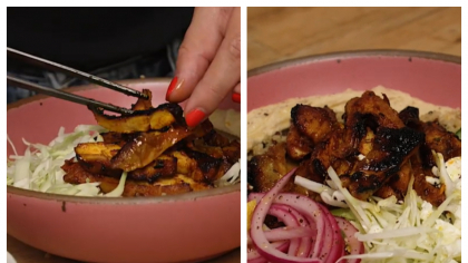 Rețeta virală de pui cu hummus și legume. Cum să prepari rapid o cină gustoasă și sănătoasă