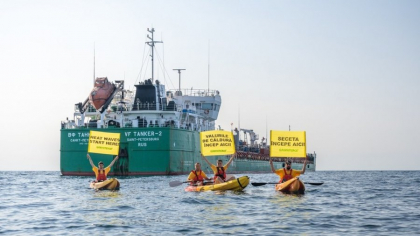 Burduja: Romgaz cere dizolvarea Greenpeace CEE România, utilizată ca paravan de o altă entitate juridică