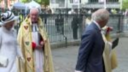 VIDEO. Familia regală britanică, la Westminster Abbey pentru slujba dedicată Zilei Victoriei în Europa