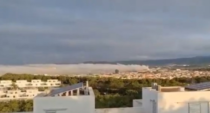 Catalonia, sub alertă chimică! Nor de clor după un incendiu industrial: „Nu ieşiţi din locuinţele voastre” (VIDEO)
