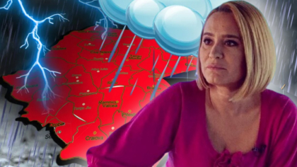Andreea Esca critică alertele emise de meteorologi: „Cred că Institutele astea de măsurare au luat-o razna!”