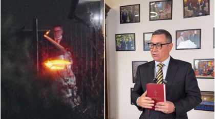 Ponta a jurat cu mâna pe Biblie că nu s-a întâlnit cu Florian Coldea și Nicușor Dan